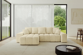ALTDECOR Ecksofa ENIL-L, Couch mit Schlaffunktion, Wohnzimmer - Wohnlandschaft, Corner Sofa Bett Eckcouch Couch L-Form Schlafcouch Ausziehbar