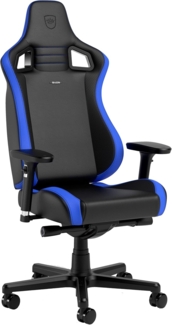 noblechairs EPIC Compact Gaming Stuhl - schwarz/carbon/blau