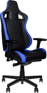 noblechairs EPIC Compact Gaming Stuhl - schwarz/carbon/blau