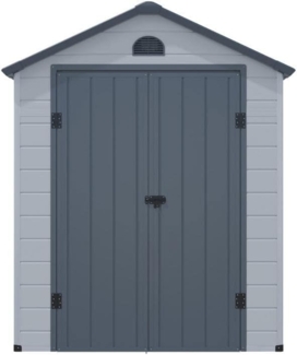 Vente-unique - Gerätehaus Gartenhaus - Kunstharz - 3,65 m² - CESIO