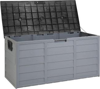 Aufbewahrungsbox 112 x 50 cm Schwarz LOCARNO