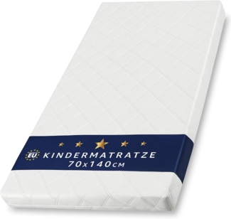 Totsy Baby Babymatratze Reisebett Matratze 140 x 70 x 9 cm Reisematratze für Babybett Schaumstoffmatratze Kindermatratze