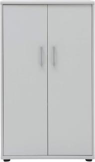 Möbelpartner Milo Aktenschrank, weiß, ca. 65,1 x 34,5 x 110,9 cm