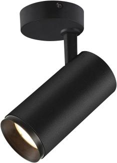 SLV 1004204 NUMINOS SPOT PHASE M LED Deckenaufbauleuchte schwarz 3000K 60°