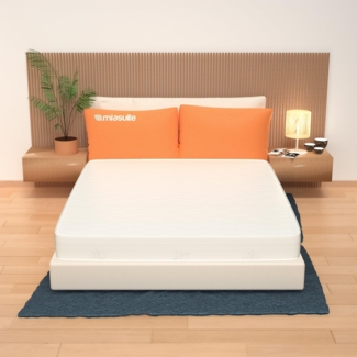 miasuite i sogni italiani PlusH21_170 x 190 x 21, Polyurethan-Schaum, Weiß, 170x190 cm