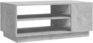 vidaXL Couchtisch Betongrau 102x55x43 cm Holzwerkstoff 810284