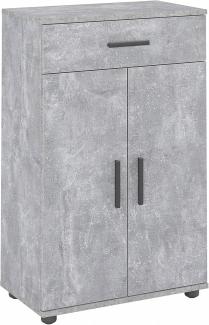 KOMTO Kommode Porto 90 Komodenschrank für Schlafzimmer, Schrank mit Türen für Flur, Schlafzimmer, Wohnzimmer 90 х 34 х 60 cm