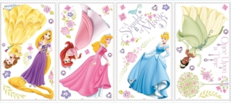 Disney Prinsesser Wallstickers