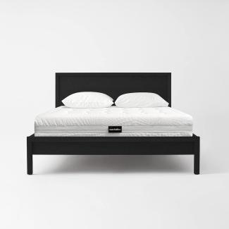 Mundialflex Svago H23 Doppelbett-Matratze, Höhe 23 cm, 160x190 cm, mit MXM-Memory-Schaum, zweifarbig, mit Softner-Behandlung, waschbar, antiallergisch und milbendicht, niedrige Festigkeit