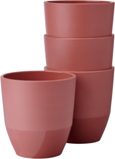 Mepal SILUETA Becher 200 ml 4er Set Vivid Mauve