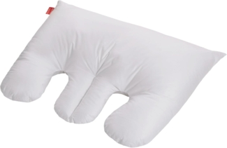 Hefel Nackenstützkissen My Neck, Kissen für Rücken- und Seitenschläfer geeignet, Füllung: Polyesterfaser, Bezug: Baumwolle, Rückenschläfer, Seitenschläfer, ausgezeichnet mit dem AGR-Gütesiegel "Aktion Gesunder Rücken"