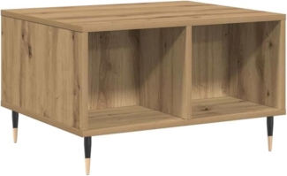 vidaXL Couchtisch Artisan-Eiche 60x50x36,5 cm Holzwerkstoff 857337