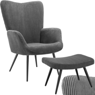 tectake Relaxsessel Sessel, gepolstert