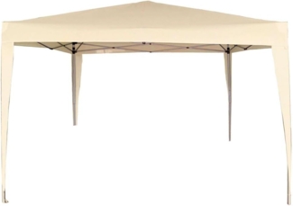 Gartenlaube Aktive 300 x 240 x 300 cm Stahl Creme Kunststoff