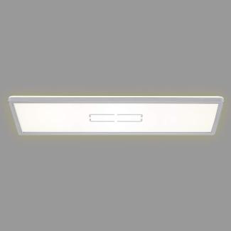 Briloner LED Panel Deckenleuchte Deckenlampe Lampe Leuchte weiß/silber flach