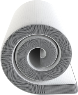 KNERST, Topper Matratzentopper 7-Zonen Komfort, 7cm Höhe, atmungsaktiv, pflegeleicht, 7 cm hoch Gel Topper,waschbarer Bezug, rutschfest, ergonomisch