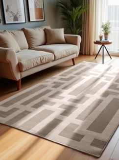 ELLE DECORATION Designteppich Onyx, rechteckig, Höhe: 9 mm, Wohnzimmer, Schlafzimmer, Läufer, Hoch-Tief Effekt, Flur, Glanz