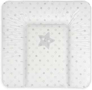 Ceba Ceba Baby Soft changing mat Gray stars 75x72 cm