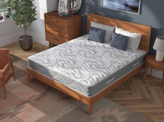 Talamo Italia - Ersa-Doppelmatratze, Trioform-Memory-Foam-Matratze, ergonomische Matratze, milbenhemmende und hypoallergene Matratze, 100% Made in Italy, 160 x 200 x 25 cm