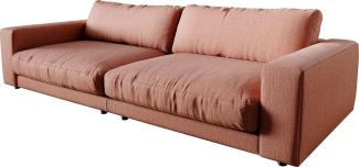 Big-Sofa Cubico 290x120 cm Flachgewebe Orange