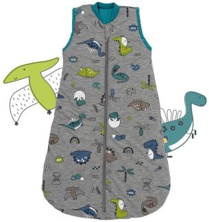 schlummersack Schlafsack Baby Sommer 90 cm dünn Dino | Babyschlafsack Frühjahr Sommer 1. 0 Tog 1 Tog Baby Schlafsack Sommer | Sommer Schlafsack Baby Baumwolle Frühjahr