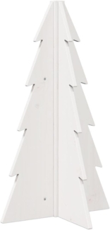 vidaXL Weihnachtsbaum Holz zum Schmücken 69,5 cm Massivholz Kiefer 858178