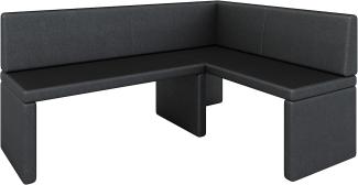 Eckbank Akiko Corner Bench - Eckbankgruppe für Ihrem Esszimmer, Küche modern, Sitzecke, Essecke. Perfekt für Küche, Büro und Rezeption. Solide und Starke Verarbeitung. (Soft 11, 196x142cm rechts)