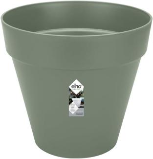 elho Loft Urban Rund 50 - Blumentopf für Außen - Ø 48. 5 x H 44. 5 cm - Grün/Pistazien Grün