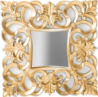 riess-ambiente Wandspiegel VENICE 75x75cm gold, Barock Stil