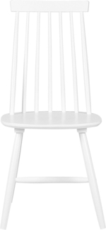 Esszimmerstuhl weiß 2er Set BURBANK