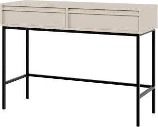 Selsey EVO - Schminktisch mit 2 Schubladen, greige, 110 cm