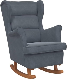 vidaXL Schaukelstuhl 71 x 92 x 100 cm 100% Polyester Sperrholz 42012851