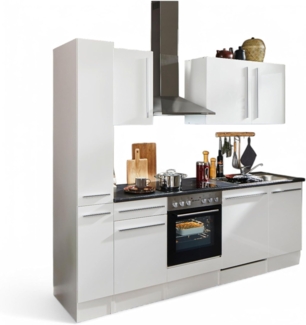 BASIC by Balculina Küchenzeile Jazz, Breite 250 cm, wahlweise mit E-Geräten