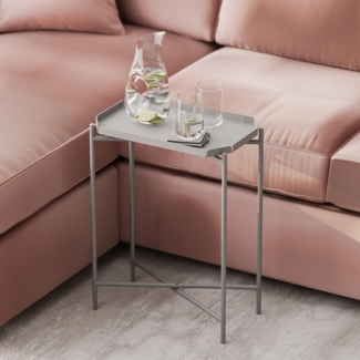 Couchtisch, 'SHB-009', 56 x 40 x 26, Grau