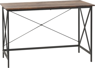 Schreibtisch Dunkler Holzfarbton FUTON