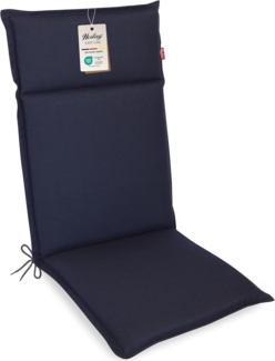 Herlag Hochlehnerauflage Bea Gartenstuhlauflage Hochlehner Wasserabweisend 120 x 50 x 4,5 cm, (1 St), Polsterauflage für Klappstühle mit UV- & Fleckschutz