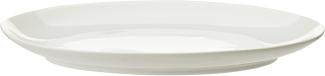 Maxwell & Williams ROUND Platte oval, 25 x 16 cm / White Basics / Servierplatte