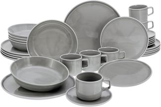 Chef Collection Grau, Kombiservice 30-tlg (mo)