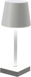 CEPEWA Tischleuchte LED Tischlampe mit Touchfunktion, Dimmfunktion, LED fest integriert, Warmweiß, Batteriebetrieben