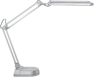 MAUL LED-Tischleuchte MAULatlantic, mit Standfuß, silber