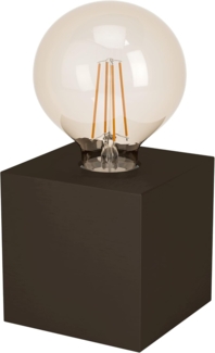 Eglo 43549 Tischleuchte PRESTWICK 2 bronze dunkel E27 1X40W L:10cm B:10cm H:10cm mit Kabelschalter