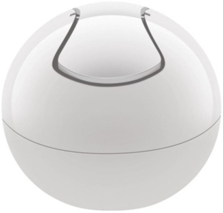 Spirella 'Bowl' Kosmetikeimer, 1 Liter, Weiß / Weiß