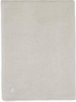 Jollein Basic Knit Bettdecke 100 x 150 cm Nougat / Fleece Beige