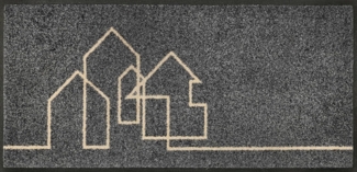 wash+dry by Kleen-Tex Läufer Linestreet, rechteckig, Höhe: 7 mm