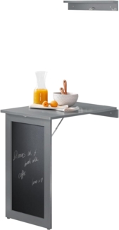 SoBuy Klapptisch FWT20, Wandtisch mit Tafel Esstisch Küchentisch Memoboard