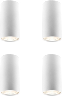 Braytron LED Deckenspot Weiß Klein Rund GU10 Ø 5,5 cm Höhe 10 cm