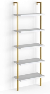 Vicco Leiterregal Weiß 60 x 183 cm, Ava