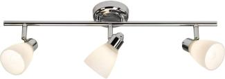 Brilliant Leuchten No. 50416-15 Spotrohr Kensington G9 IP44 3-flammig chrom weiß