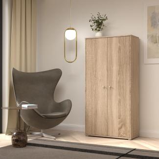 Aktenschrank Tembi in Sonoma-Eiche - 73.7 x 149.5 x 34.8 cm (BxHxT)