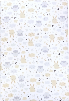 TupTam Abwischbare Wickelauflage, Farbe: Dream Big, Größe: 72x85 cm